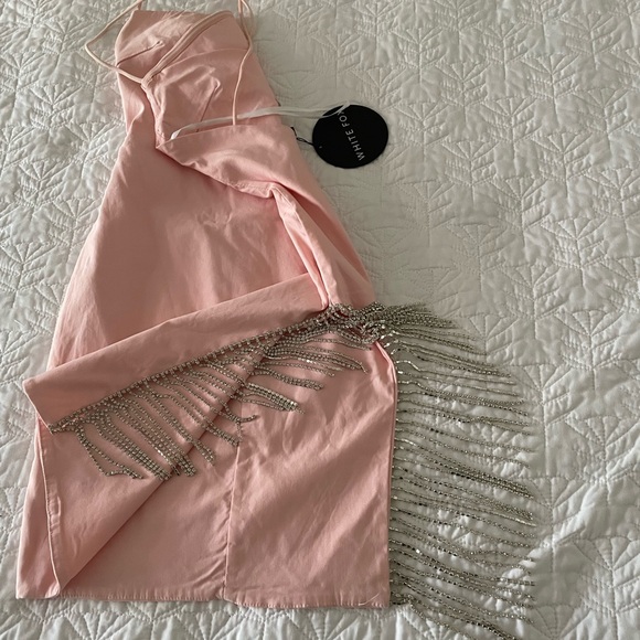 White Fox Boutique Come Back Mini Dress in Pink size XS - Picture 7 of 9